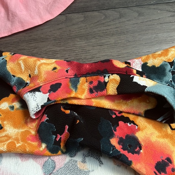 jay vee kids off shoulder crop top and flare miniskirt - Picture 7 of 7